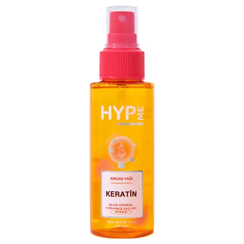 Hyp Me Keratin ترمیمکننده مو روغن مراقبتی 100ml