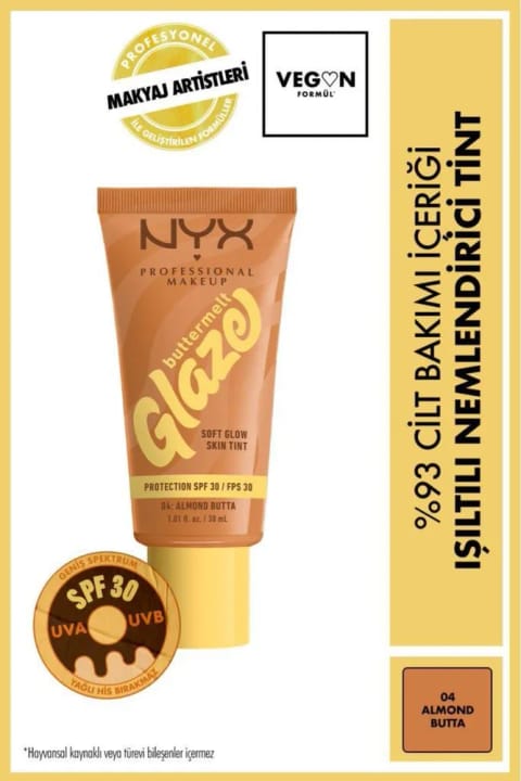 تینت مرطوبکننده درخشان NYX Professional Makeup Buttermelt Glaze - 04 Almo