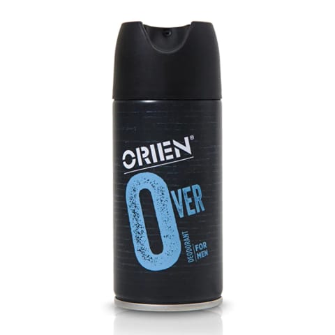 Orien Over دئودورانت اسپری مردانه ۱۵۰ میلیلیتر