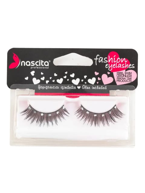 مژه مصنوعی طبیعی با نگین Nascita NASEYE000032
