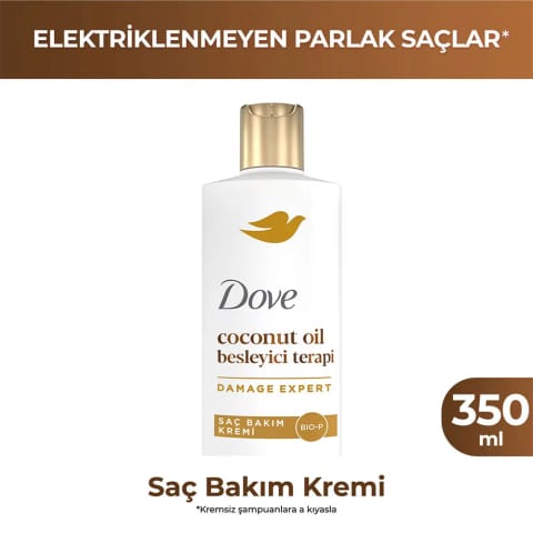 Dove کرم مراقبت از مو نارگیل 350 میلی‌لیتر