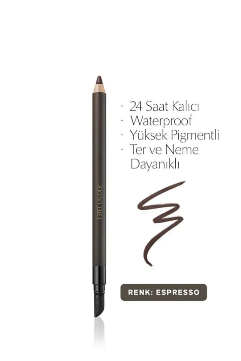مداد چشم Estee Lauder Double Wear 24 ساعته ماندگار ضدآب — 02 Espresso 1 2g