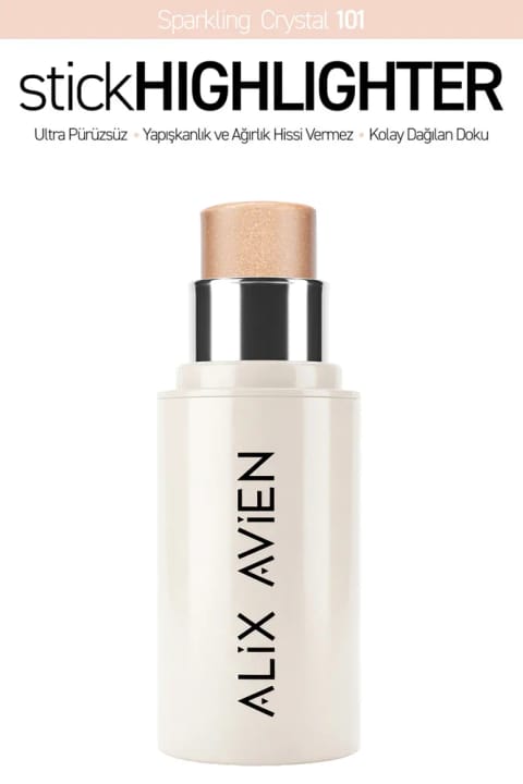 Alix Avien استیک هایلایتر کرم مرطوبکننده درخشان — 101 Sparkling Crystal