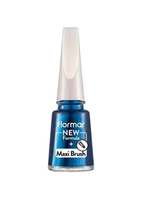 فلامر لاک ناخن صدفی براق (آبی) PL431 Tropic Blue