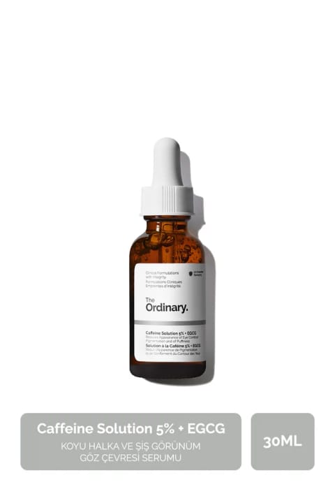 The Ordinary Caffeine Solution 5% + EGCG - سرم دور چشم ضد تیرگی و پف