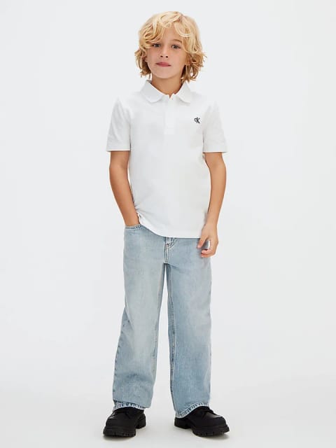 تیشرت پولو ساده پسرانه Calvin Klein