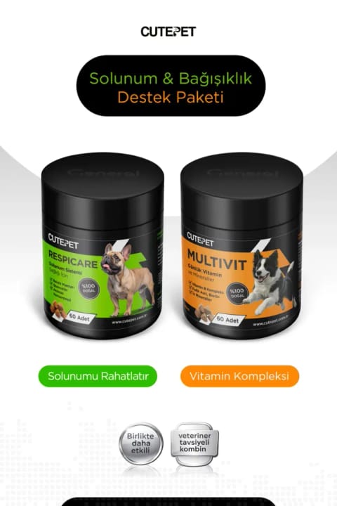 Köpek Solunum & Bağışıklık Destek Paketi
