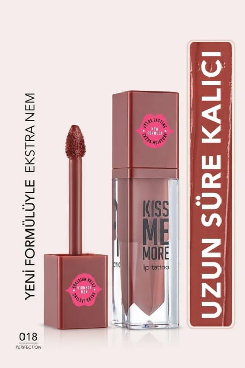رژ لب مات ماندگار فلورمار - Kiss Me More-018 Perfection
