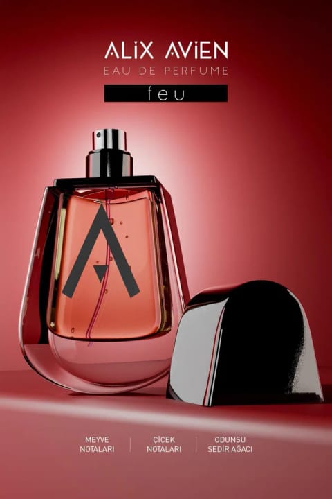 ادو پرفیوم Alix Avien Feu 45 ML - آتش سرخ - زنانه