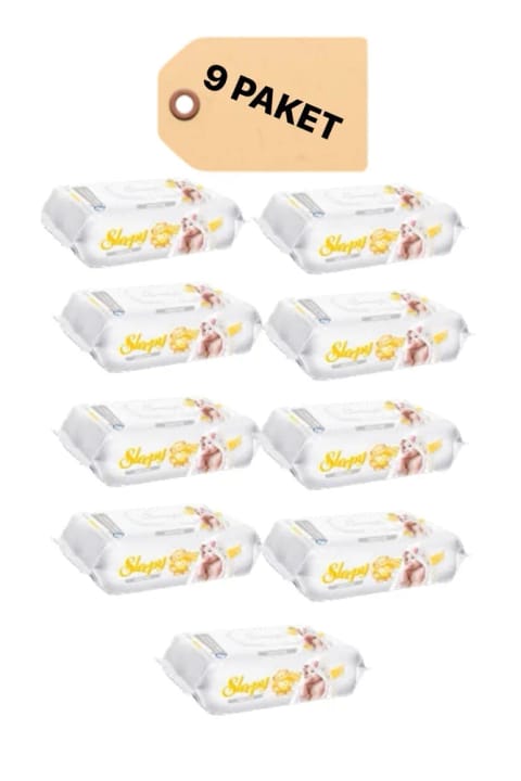 دستمال مرطوب حساس Sleepy 90 برگ 9 عددی Slepy3x3