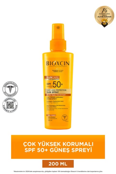 اسپری ضدآفتاب Bioxcin Sun Care 50SPF+