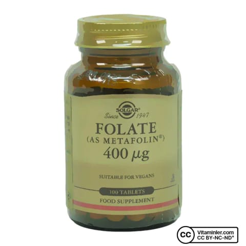 سولگار فولات (متابولین) 400 میکروگرم 100 قرص