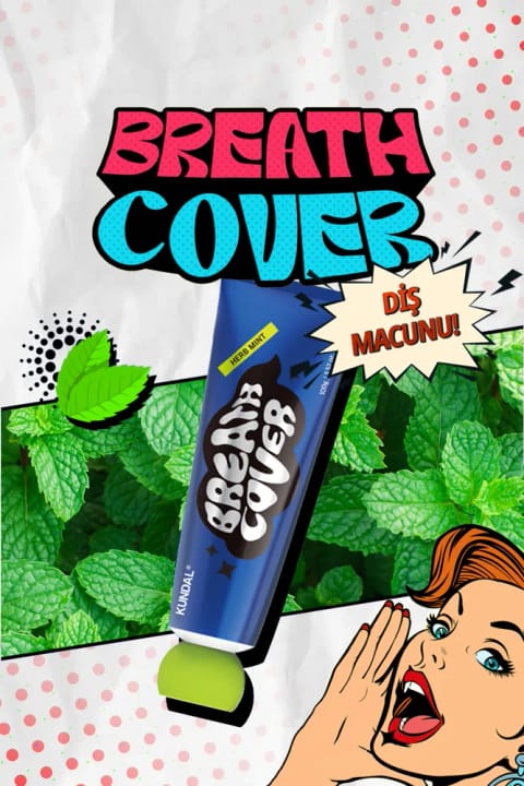 خمیردندان Kundal Deep Breath Cover موثر در برابر پوسیدگی و بوی بد دهان