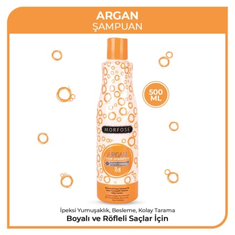 Morfose Argan شامپو مو 500 میلیلیتر