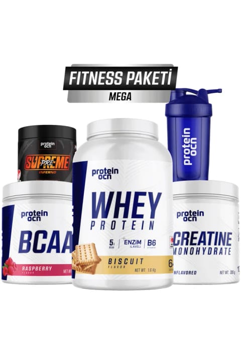 Proteinocean پکیج فیتنس مگا - بیسکویت تمشک
