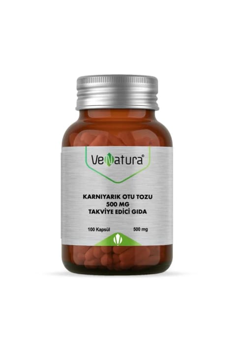 VeNatura قرص کپسولی پودر گیاه کارنیاریک 500mg تعداد 100 عدد