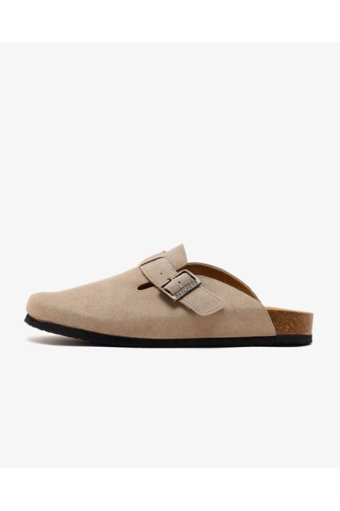 SKECHERS AIDAN دمپایی مردانه بژ 205297 TPE
