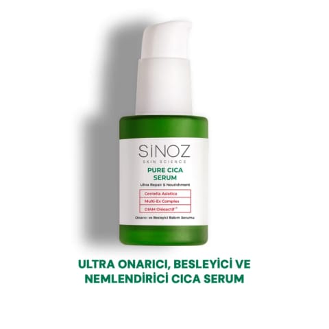 Sinoz Pure Cica ترمیمکننده و مغذی فوقالعاده سرم 30ml
