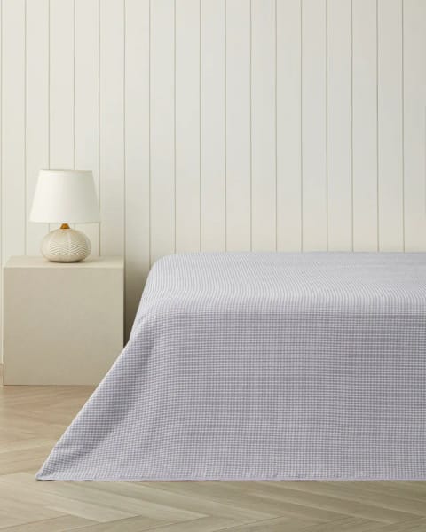 پیکه یک‌نفره Modern Grid 150x220 سانتی‌متر یاسی