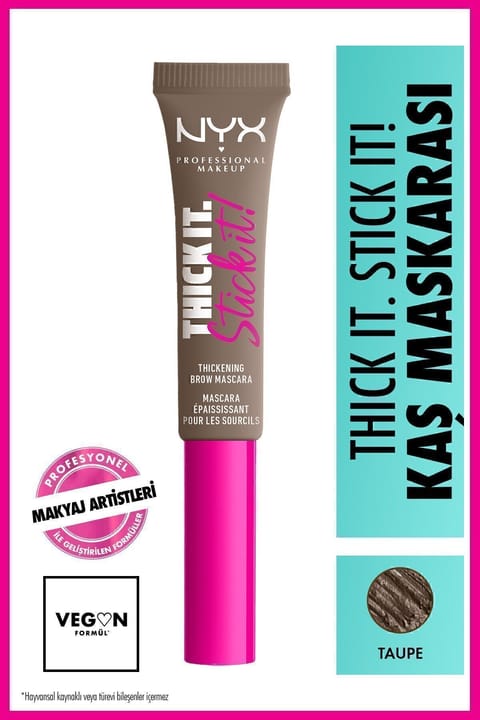 نیکس ماسکارا ابرو Thick It. Stick It! Taupe