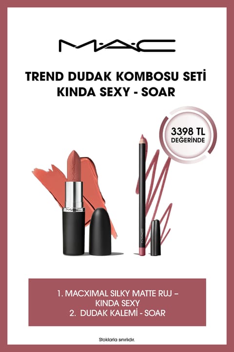 ست ترکیبی رژ لب M.A.C Trend Kinda Sexy - Soar