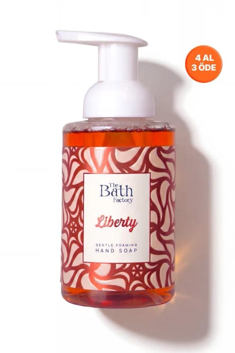 THE BATH FACTORY Liberty مرطوب‌کننده و پاک‌کننده فوم صابون ۳۰۰ میلی‌لیتر