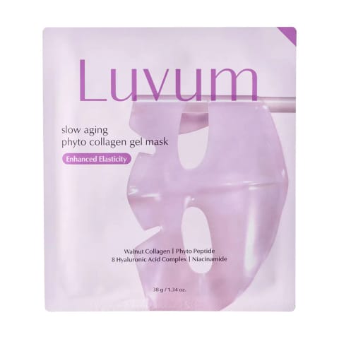 LUVUM ماسک ژله‌ای کره‌ای شفاف‌کننده با کمپلکس کلاژن Phyto Collagen
