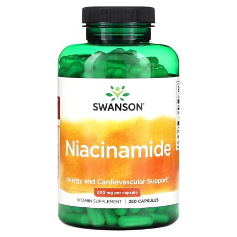 Swanson Niacinamide 500 mg 250 کپسول