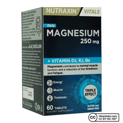 Nutraxin مگنزیم روزانه 60 قرص