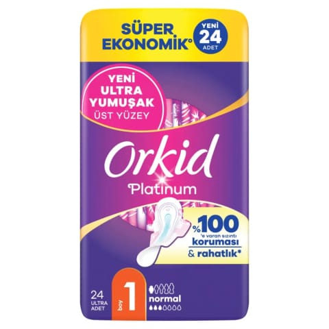 Orkid Platinum Normal (Boy 1) نواربهداشتی ۲۴ عددی