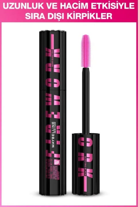 میبلین نیویورک ماسکارا Lash Sensational Firework Electro Black — Elektro Siyah