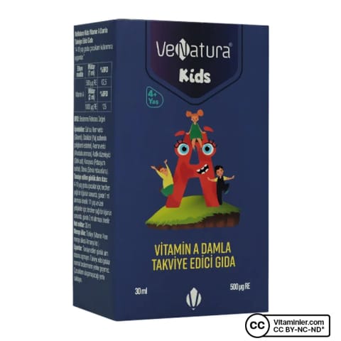 وناتورا kids ویتامین A قطره ۳۰ میلیلیتر