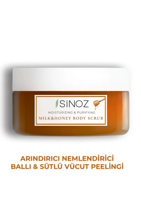 SİNOZ Body Scrub مغذی و پاککننده و مرطوبکننده عسل و شیر