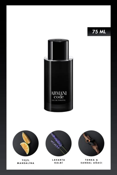 Giorgio Armani Code ادعو تویلت ۷۵ میلیلیتر ادکلن مردانه