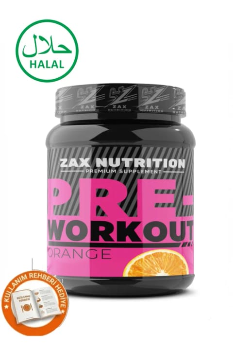 zax nutrition پری ورک اوت با عصاره پرتقال فرم جدید