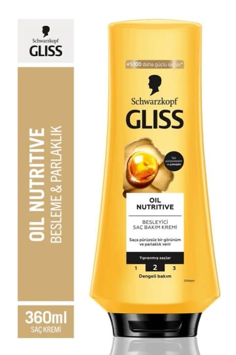 Gliss Oil Nutritive ماسک مراقبت از مو 360 میلی‌لیتر