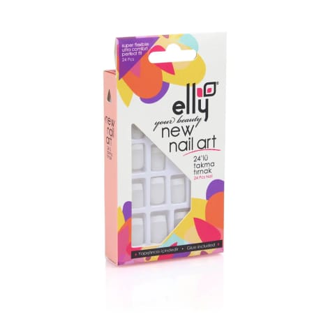 ناخن مصنوعی Elly مدل ELLYNAIL0078 بسته ۲۴ عددی