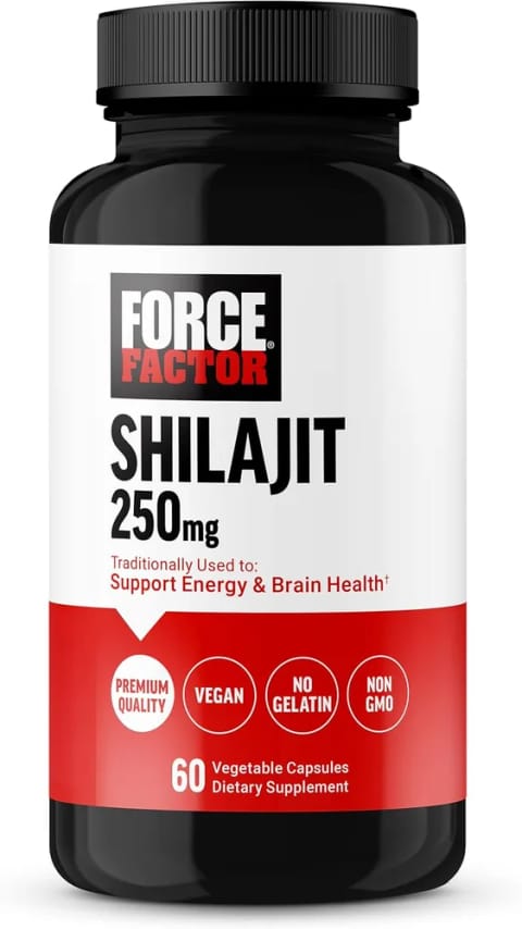 Force Factor Shilajit 250 mg 60 Caps