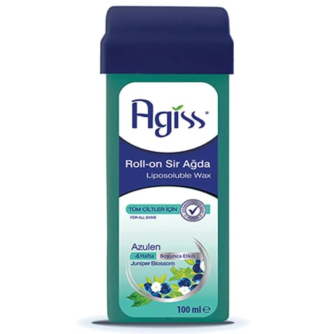 Agiss رولآن اپیلاسیون با موم برای تمام پوستها (آزولن) 100 میلیلیتر