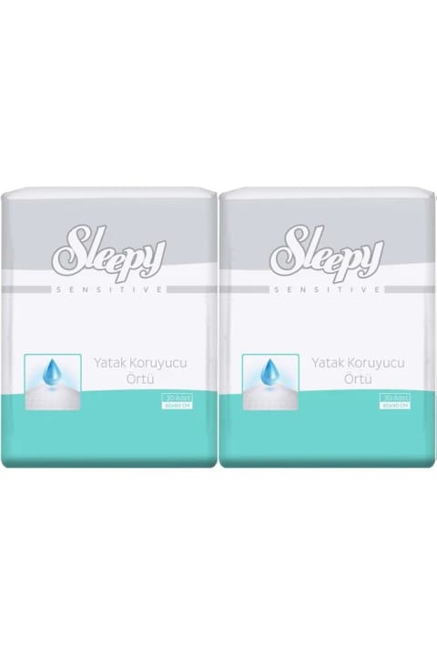 Sleepy محافظ تشک بیمار 60*90 سانتیمتر، 60 عدد (2 بسته 30 عددی)