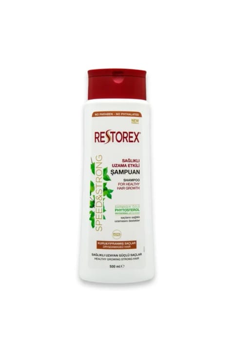 Restorex شامپوی ترمیمکننده موهای خشک و آسیبدیده ۵۰۰ میلیلیتر