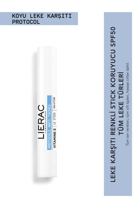 استیک رنگی ضد لک و یکدستکننده پوست SPF50 لیراک